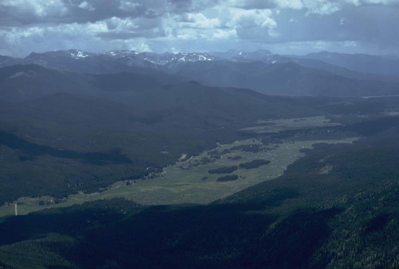 a photo of Kawuneeche Valley and Never Summer Mountains