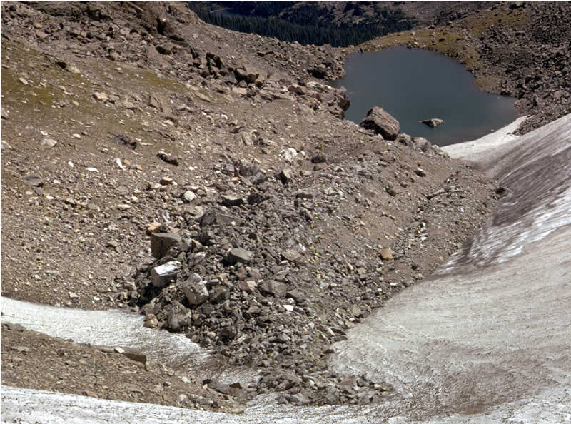 Lateral Moraines Rocky Mountain National Park (U.S. National Park Service)