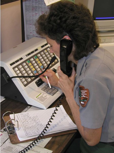 a photo of a dispatcher