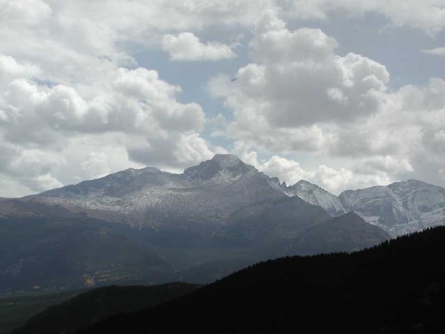 a photo of Longs Peak a photo of Longs Peak