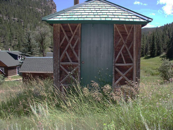 a photo of the McGraw Ranch privy