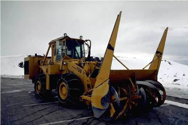 a photo of the rotary plow