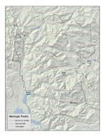 a map of faults in Rocky Mountain National Park