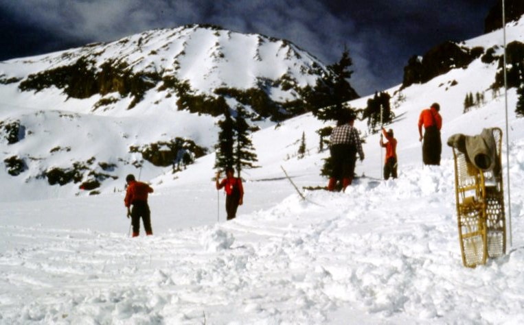 Ground search operations in 1983 for Rudi Moder
