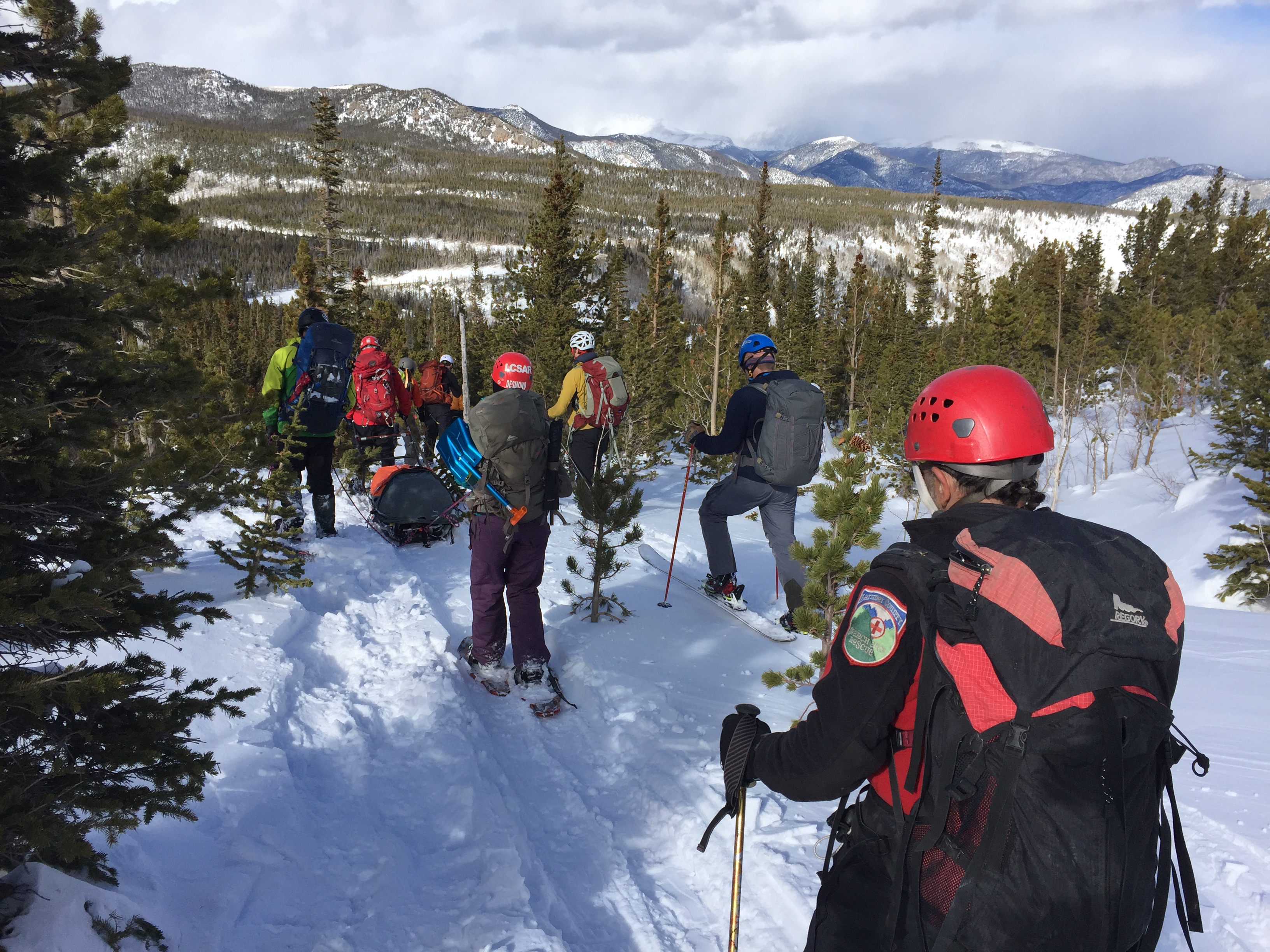 Man Rescued Off Trail In Alberta Falls Area