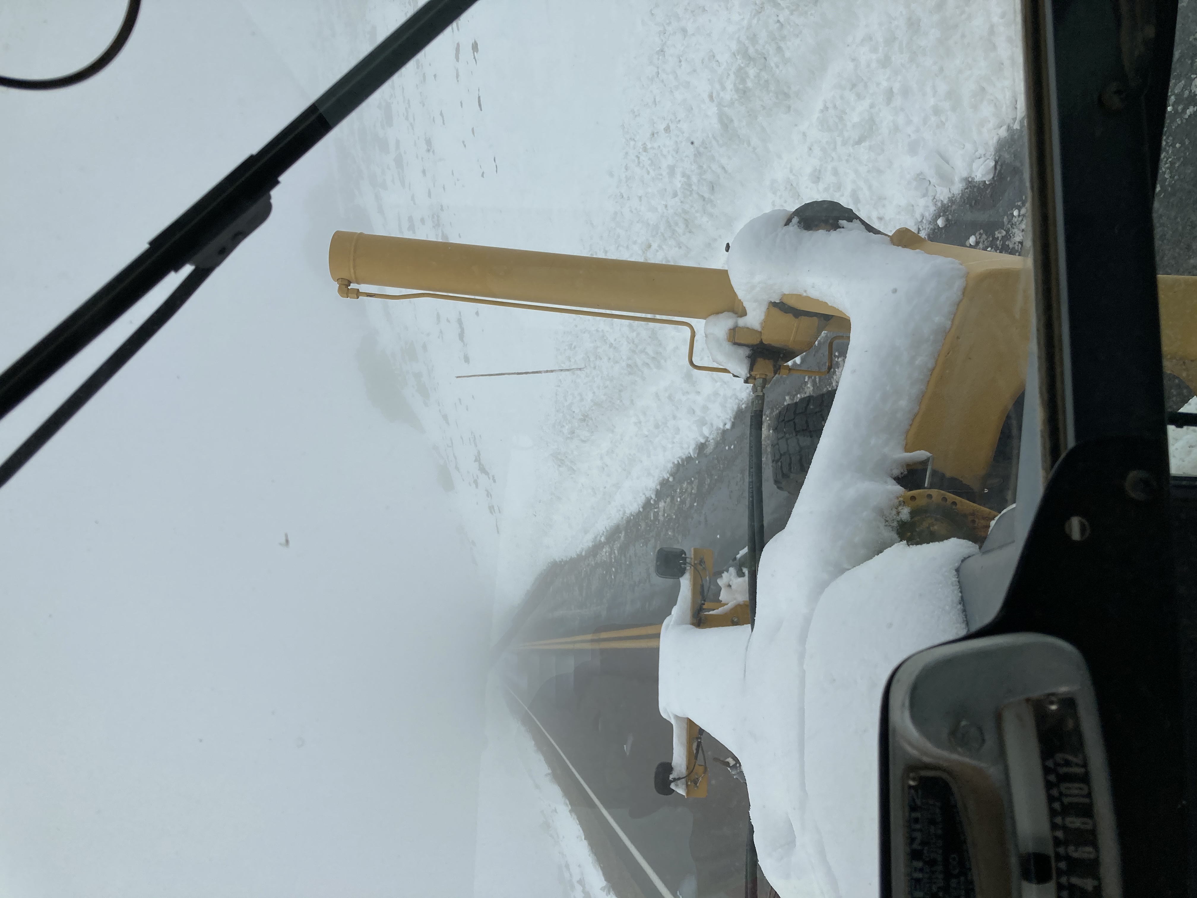 Park snowplow operation on Trail Ridge Road September 9 2020