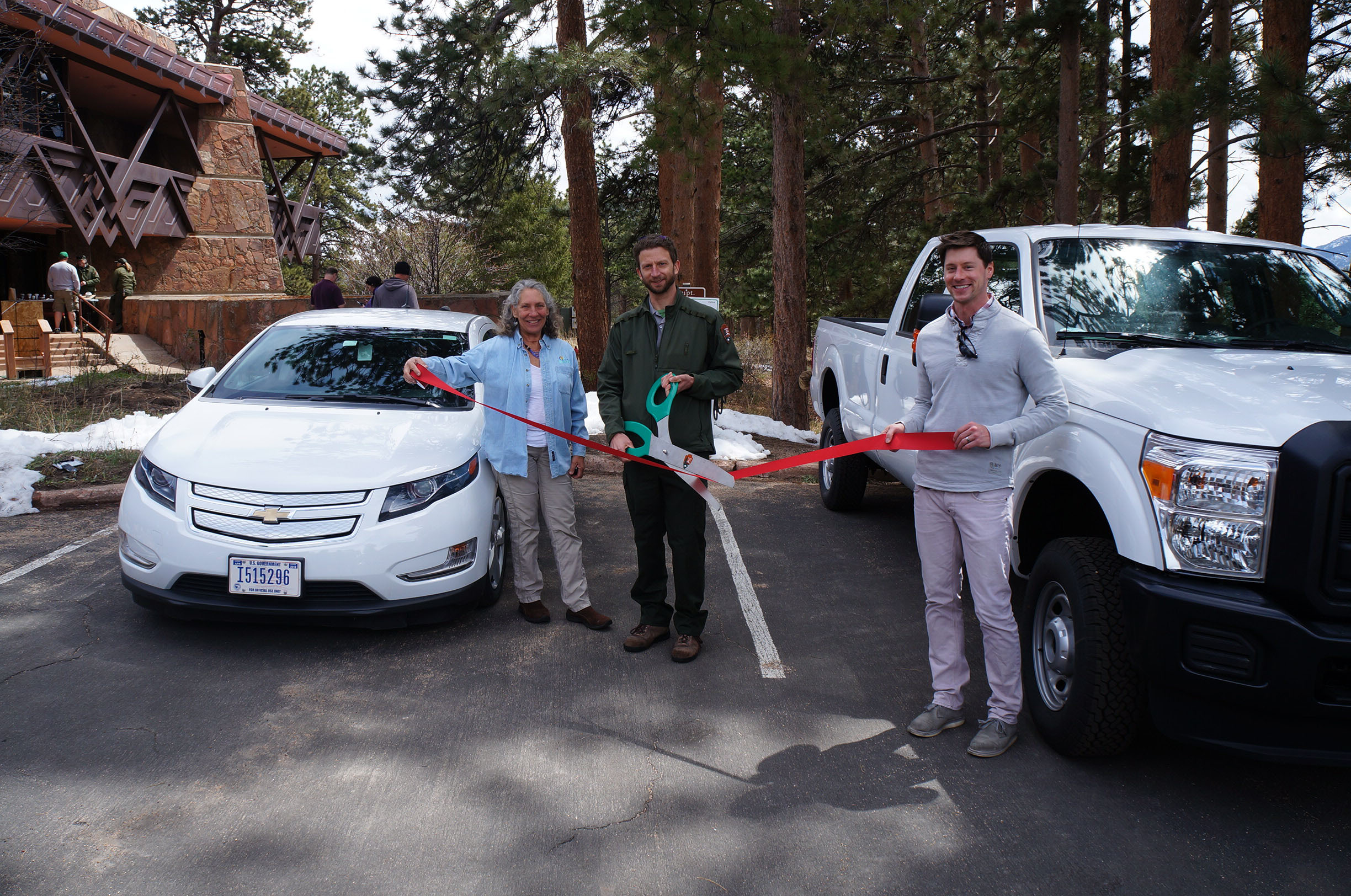 RMNP Clean Cities Grant Ribbon Cutting