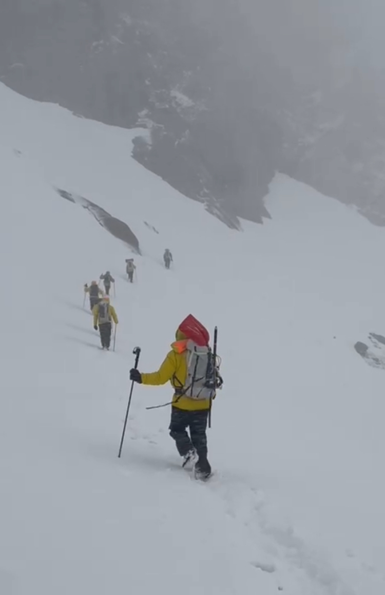 Searchers during May 29, 2022 efforts in the Mount Meeker area of Rocky Mountain National Park