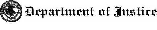 Department of Justice logo