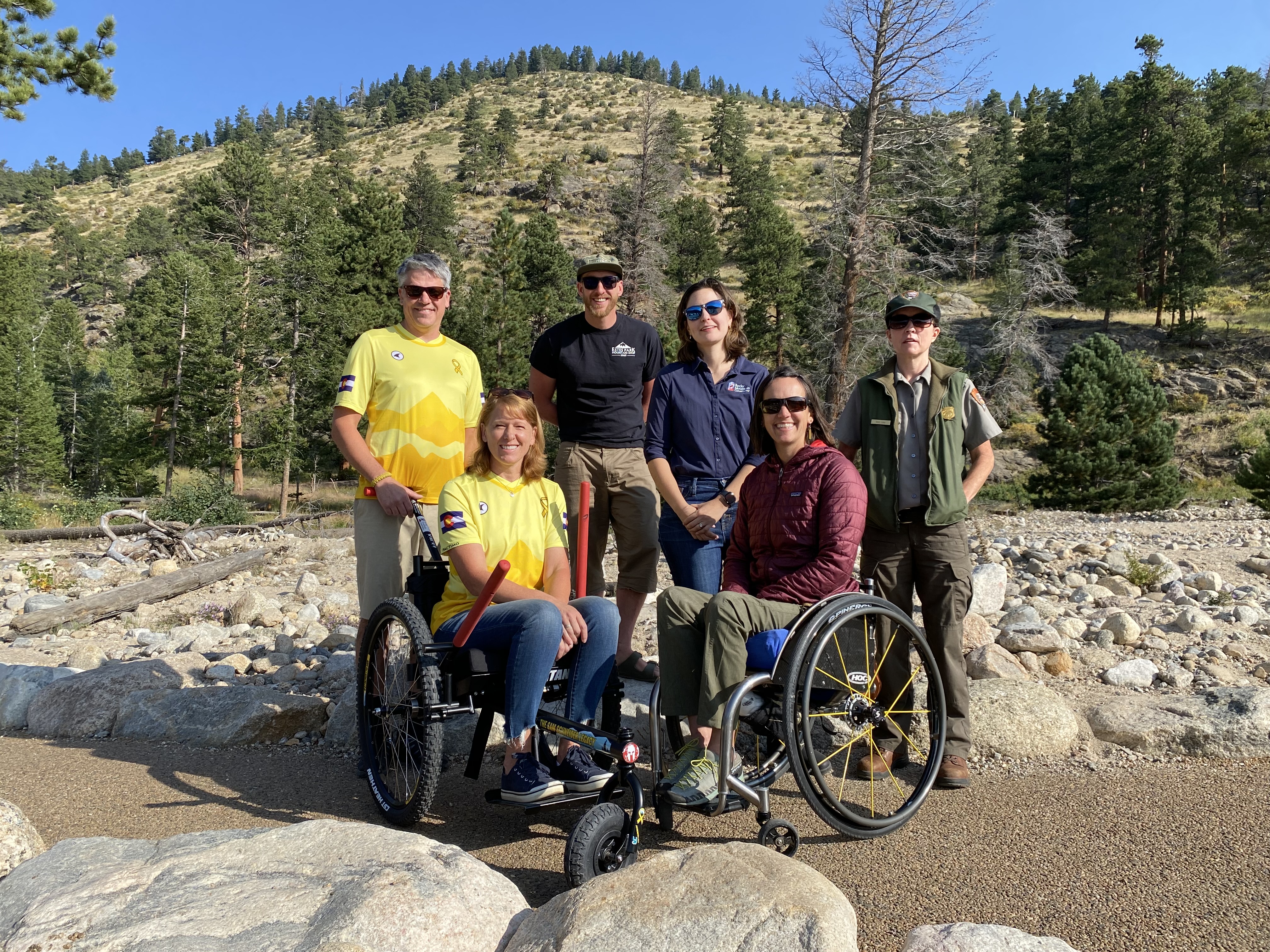 Explore Rocky using an All-Terrain Wheelchair - Rocky Mountain National ...