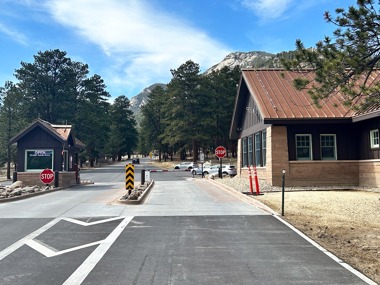 Transponder Lane at Fall River Entrance