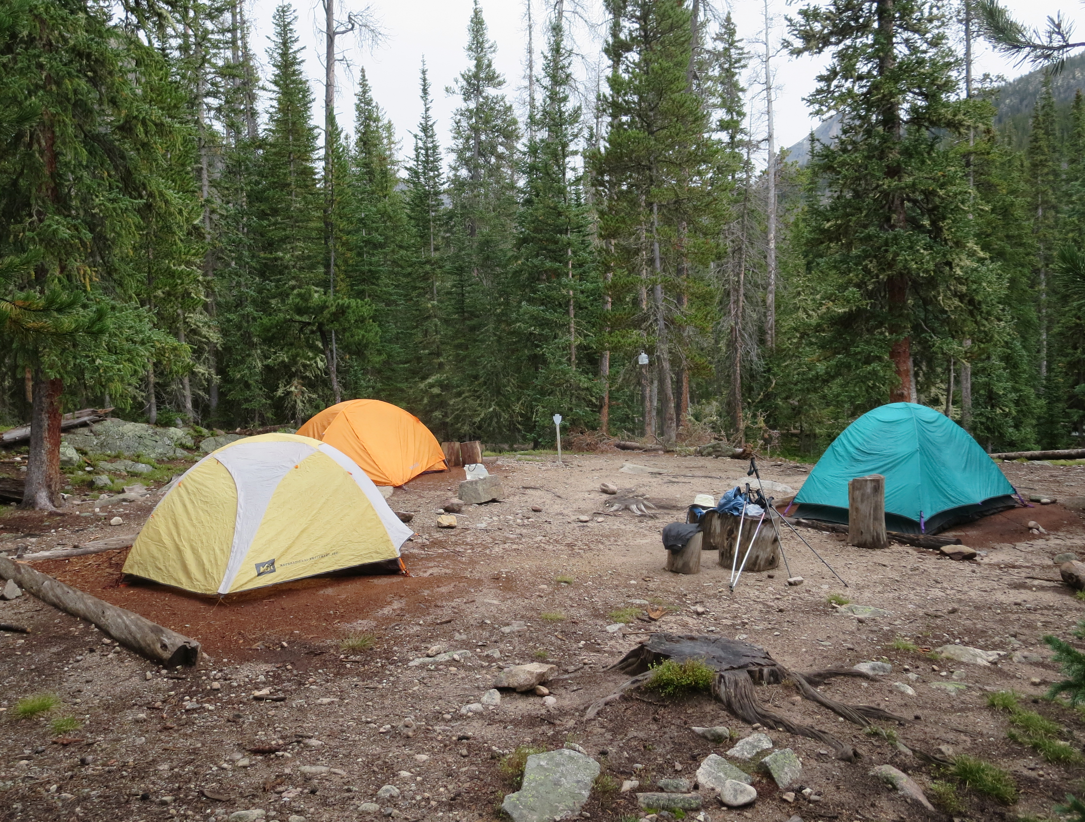 Camping in Wilderness