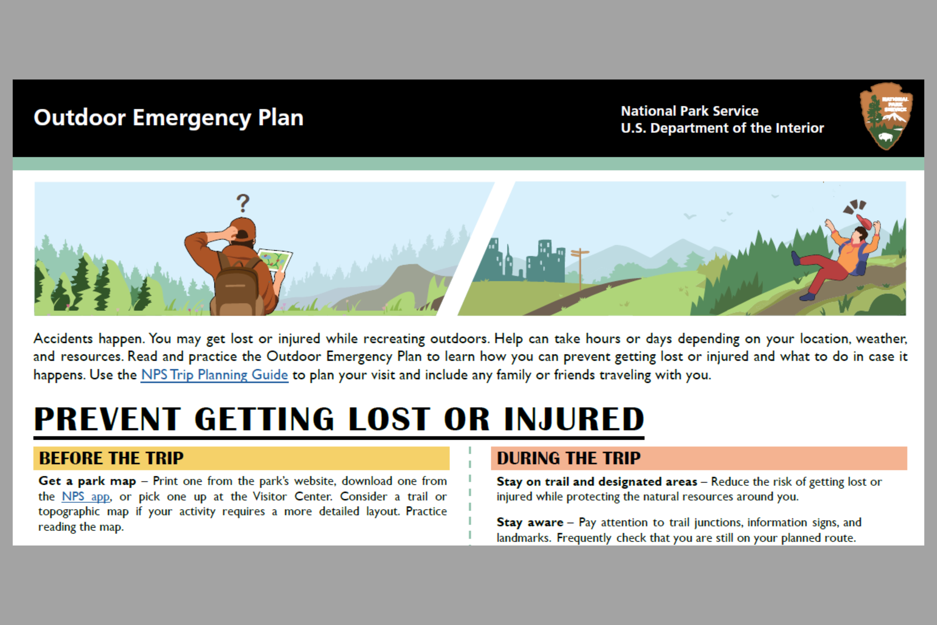 Outdoor Emergency Plan