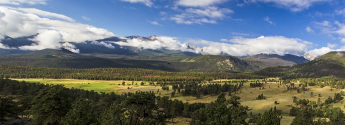 Longs Peak and Continental Divide