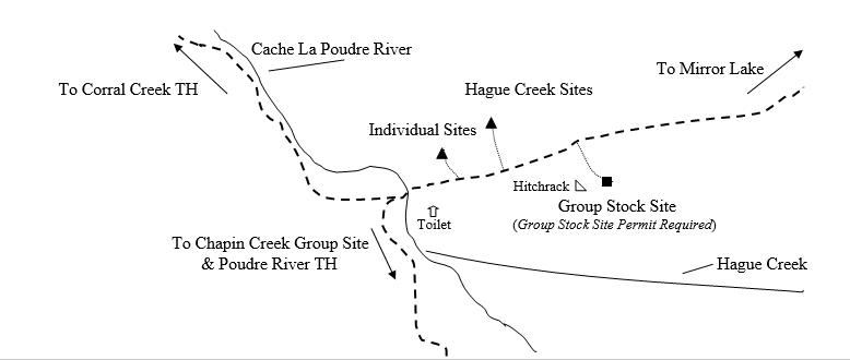 Hague Creek Site Map