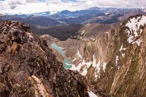 View from Rocky's Mummy Range