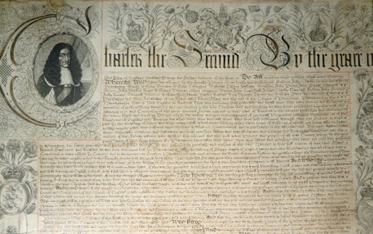 Rhode Island and Providence Plantations Royal Charter