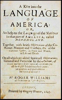 Key to the Language of America Key to the Language of America