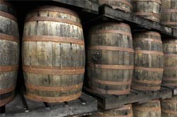 rum barrels