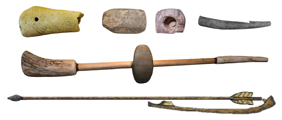 Separated atlatl components