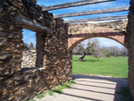 Entrance gate into Mission Espada Entrance gate into Mission Espada
