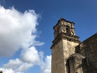 Bell tower at Mission San Jose