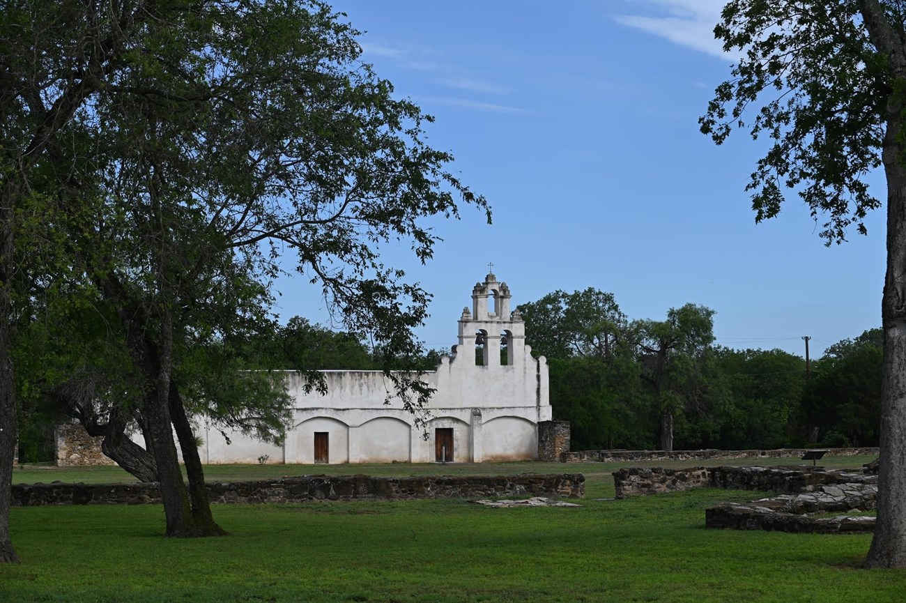 The church at Mission San Juan
