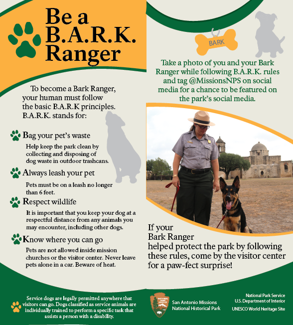 Pets - San Antonio Missions National Historical Park (. National Park Service) Pets - San Antonio Missions National Historical Park (. National Park Service)