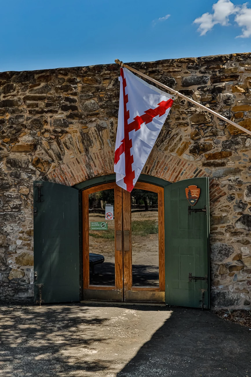 Espada Museum Entrance Espada Museum Entrance doors