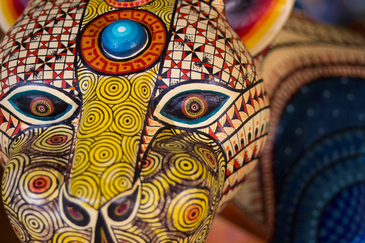 alebrijes5 Alebrije Art at Mission San José