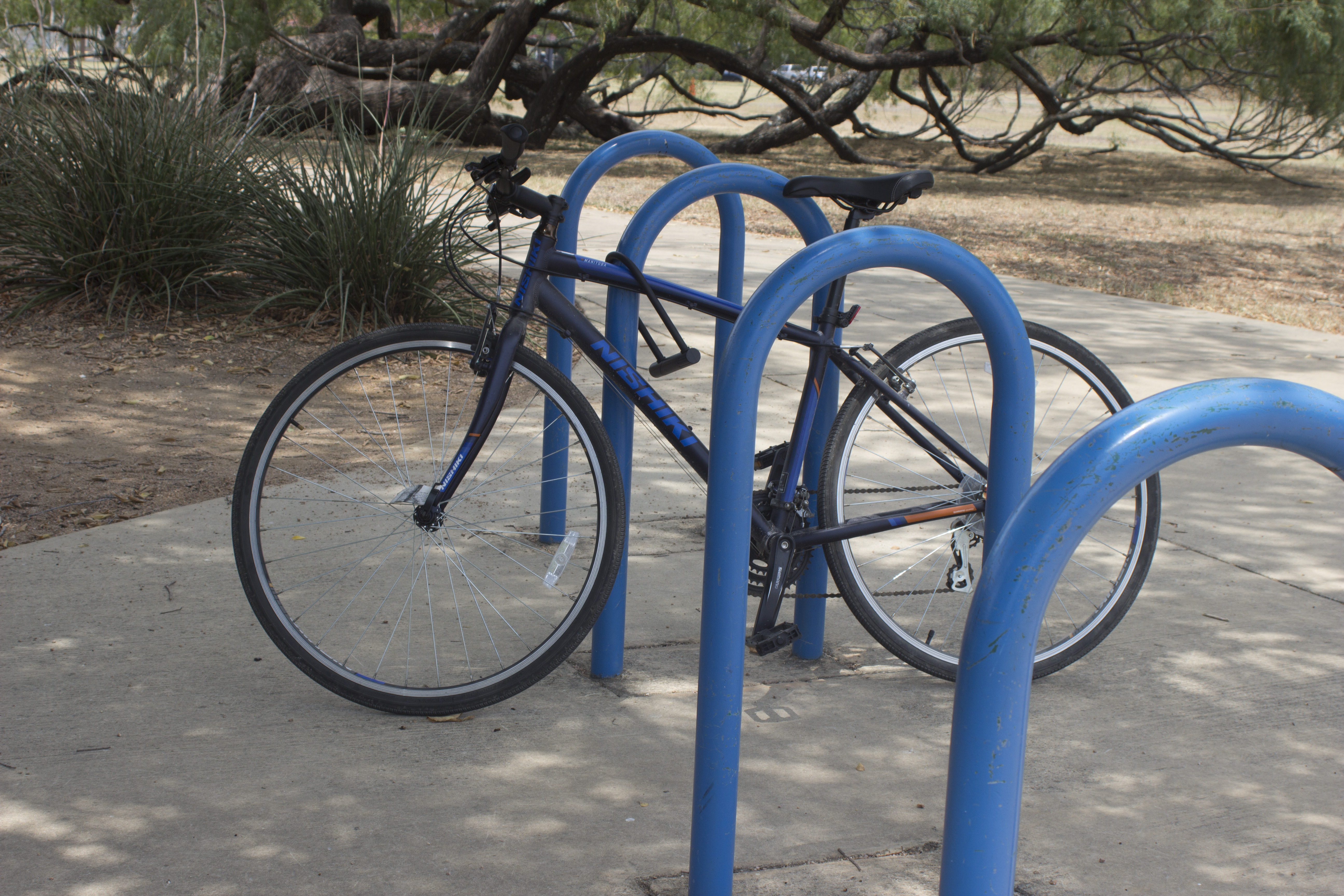 Bike at Mission San Jose bike rack Bike at Mission San Jose bike rack