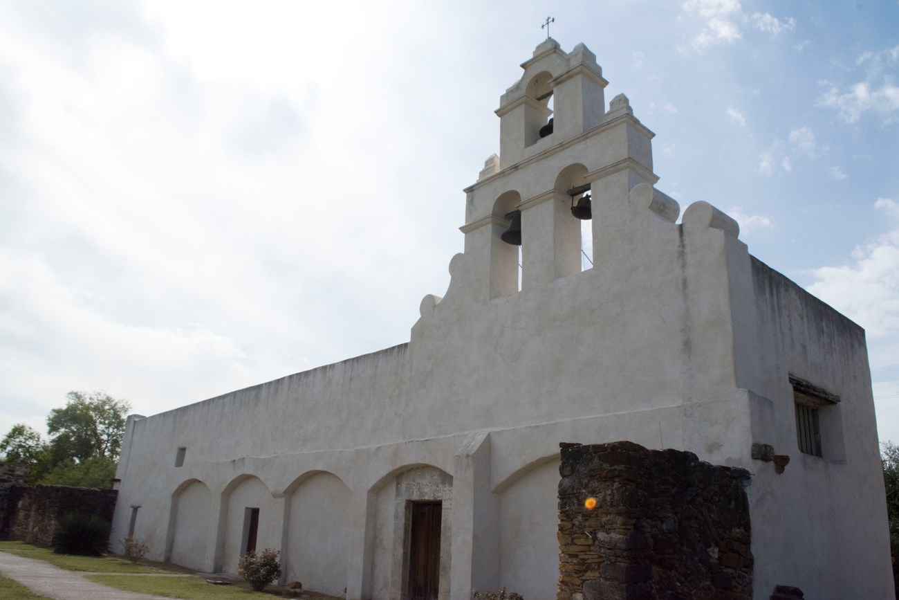 The church at Mission San Juan