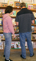 Browsing in the bookstore
