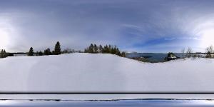 Saint Croix Island in winter.