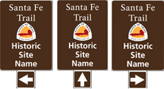 Historic Site Name signs Historic Site Name signs