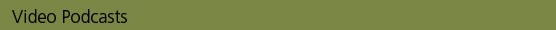 video podcasts banner video podcasts banner