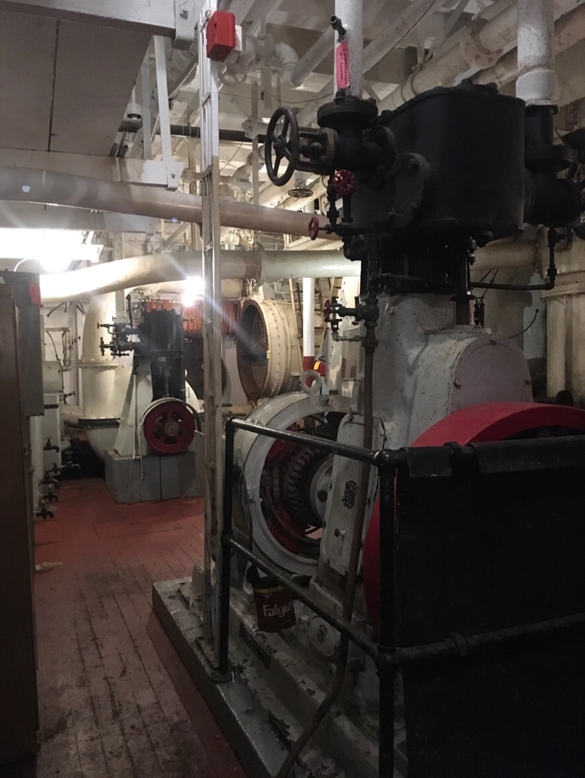Engine Room of Ferryboat Eureka