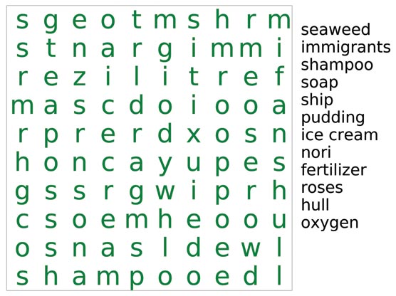 Word search.