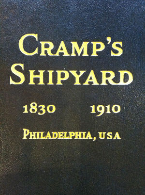 Cover of book, Cramp's Shipyard