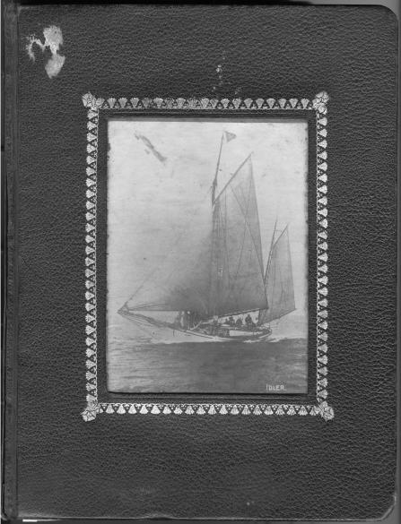 Yacht Idler logbook front cover