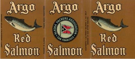 Argo salmon advertising label (SAFR 20761b)