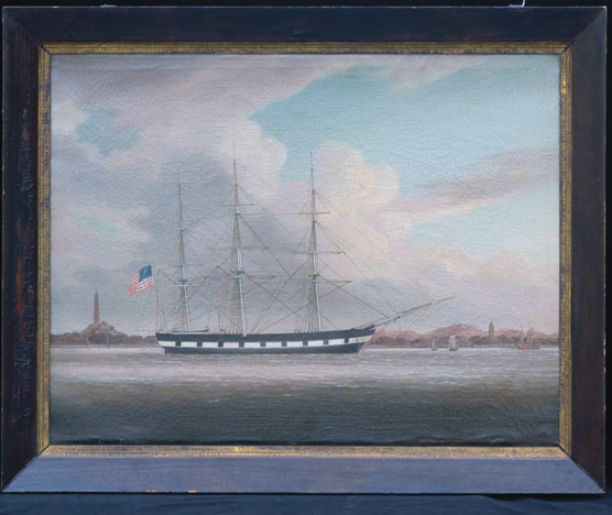 Oil painting of the Niantic