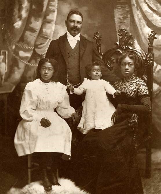 Captain William T. Shorey and family.