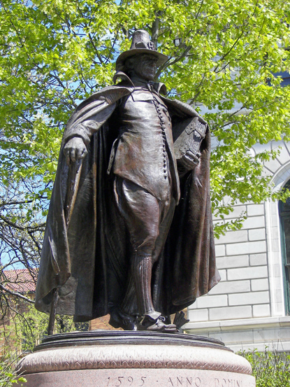 Puritan Statue in Springfield, Massachusetts by Augustus Saint-Gaudens Puritan Statue in Springfield, Massachusetts by Augustus Saint-Gaudens