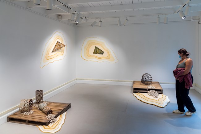 One River, Many Views features the work of Nancy Diessner (MA), Brenda Garand (NH), and Janet Pritchard (CT), whose work responds to the Connecticut River’s beauty, its power, and its history.