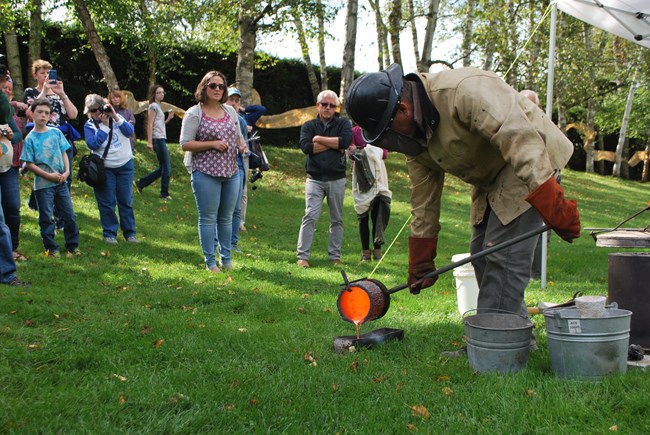 Bronze Pouring