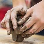 art_pottery_clay_hand_work-3078Public domain 150x150 hands sculpting clay