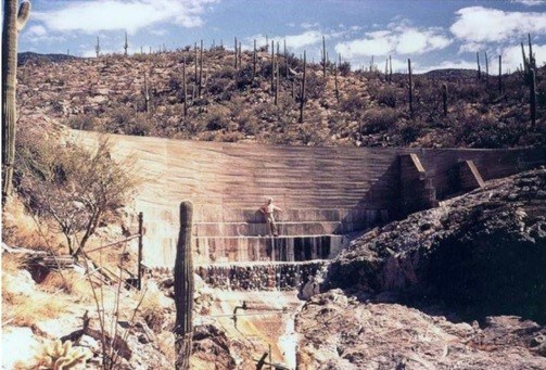 Completed Garwood Dam