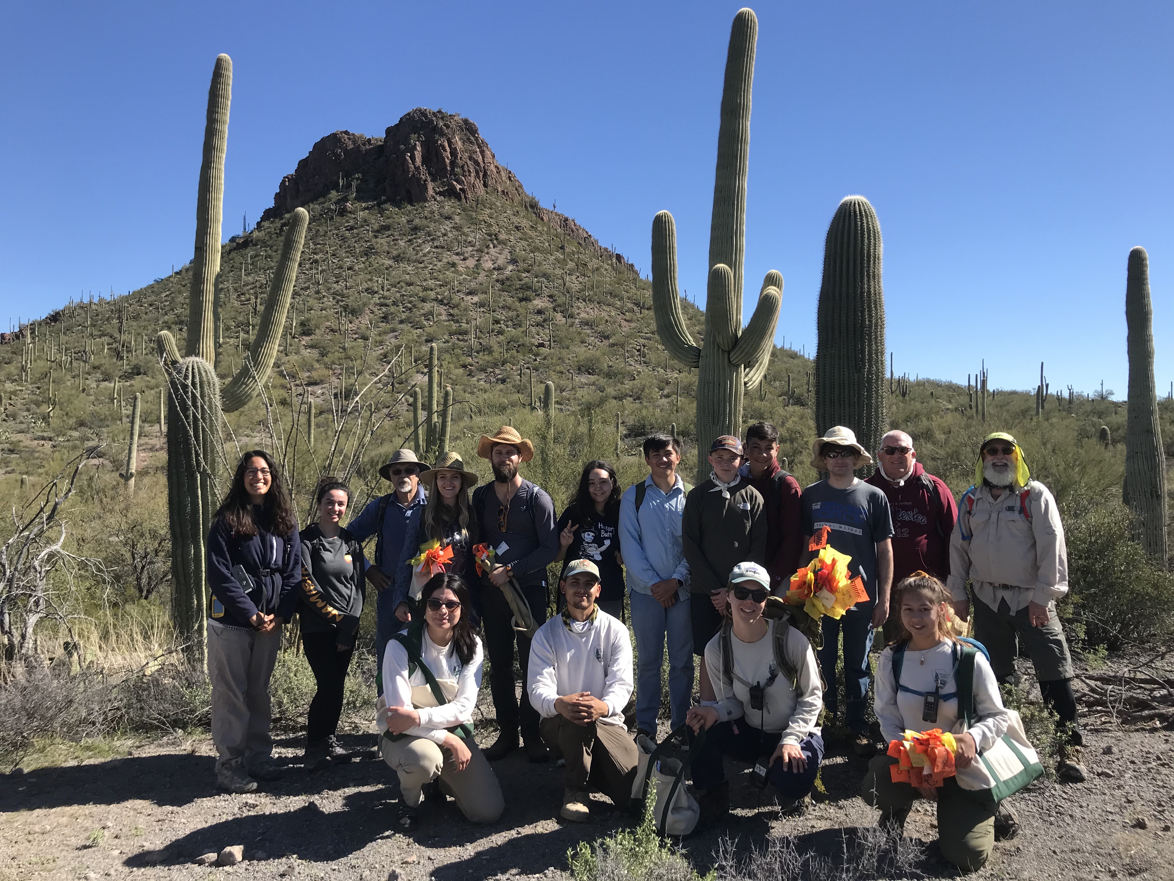 Volunteer group photo