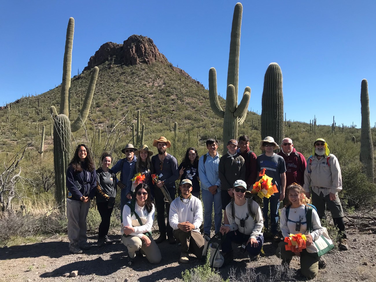 Volunteer group photo